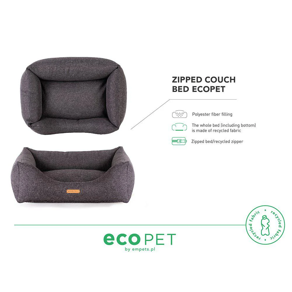 Ecopet Hundeseng 100x75x24cm - Billede 5